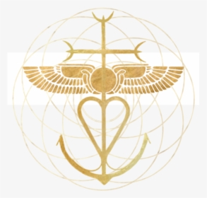 Priestess Training Temple Of Isis Moon Cycle - Mary Magdalene Symbol Rose, HD Png Download, Transparent PNG