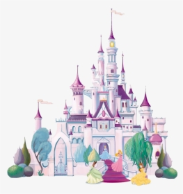 Castle Clipart Best Disney Castle Clipart 4823 Clipartion - Disney Princess Castle Png, Transparent Png, Transparent PNG