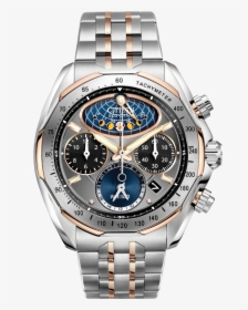 Moon Phase Flyback - Citizen Moon Phase Flyback, HD Png Download, Transparent PNG