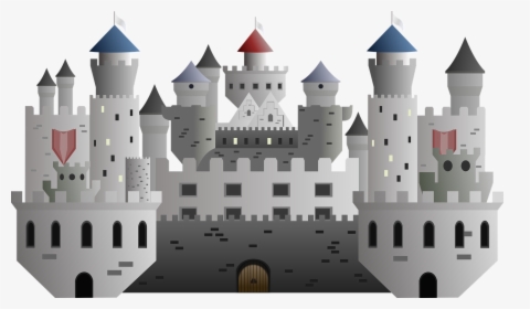 Castle Drawing Cartoon Free Picture - Cartoon, HD Png Download, Transparent PNG