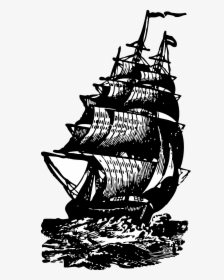 Vintage Brig Ship Clip Art Free Clip Art - Senses Fail Rum Is For Drinking Not, HD Png Download, Transparent PNG