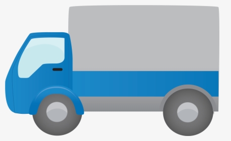 Moving Truck Clipart Png - Moving Truck Cartoon Transparent, Png Download, Transparent PNG