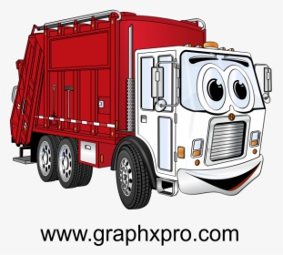 Garbage Truck Clip Art Free, HD Png Download, Transparent PNG