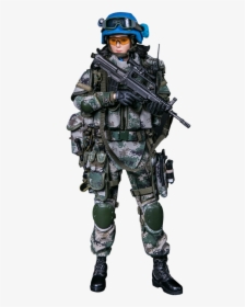 Female Soldier Pla In Un Peacekeeping Operations - Toys Female Soldier, HD Png Download, Transparent PNG