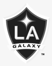 La Galaxy Logo Black And White - La Galaxy Logo White, HD Png Download, Transparent PNG