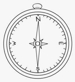 Easy Drawing Guides - Easy Drawing Of A Compass, HD Png Download, Transparent PNG