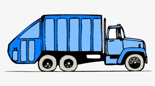 Truck Cartoon Garbage Png - Truck Clipart Transparent Background, Png Download, Transparent PNG