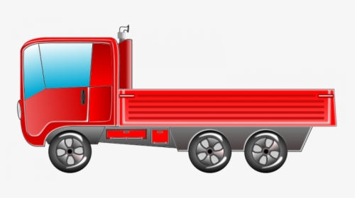 Free Truck Download Clip - 10 Wheeler Truck Clipart, HD Png Download, Transparent PNG