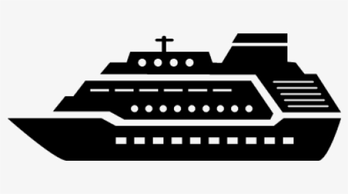 Sea Ship, Yacht, Luxurious Cruise, Cargo, Vessel Icon - Transparent Cruise Ship Icon, HD Png Download, Transparent PNG