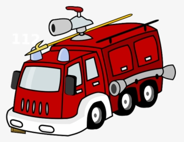Fire Truck Png Image - Fire Brigade Clip Art, Transparent Png, Transparent PNG