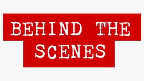 Behind The Scenes Logo Transparent Red, HD Png Download, Transparent PNG