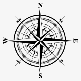 North Compass Rose Royalty-free - Transparent Compass Rose, HD Png Download, Transparent PNG