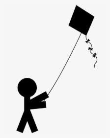 Person Flying A Kite, HD Png Download, Transparent PNG