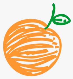 Line Art,plant,commodity - Sketsa Orange, HD Png Download, Transparent PNG