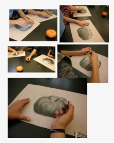 Transparent Pumpkin Drawing Png - Pumpkin Drawing For Middle School, Png Download, Transparent PNG