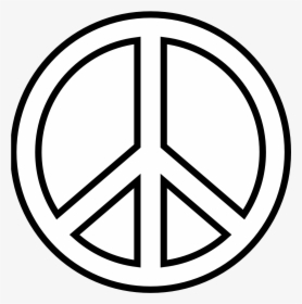 Peace Sign 18 Black White Line Art Christmas Xmas Peace - Faculty Of Architecture, Chulalongkorn University, HD Png Download, Transparent PNG