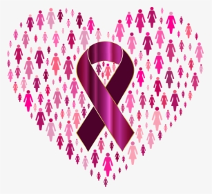 Breast Cancer Awareness, Female, Ribbon, Feminine - Breast Cancer Awareness Png, Transparent Png, Transparent PNG