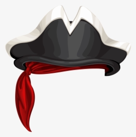 Hat Piracy Headgear - Pirate Hat Transparent Background, HD Png Download, Transparent PNG