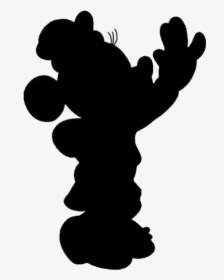 Cartoon Mouse Drawing Png - Silhouette, Transparent Png, Transparent PNG