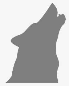 Wolf, Howling, Dog, Canine, Gray - Pochoir Tete De Loup, HD Png Download, Transparent PNG