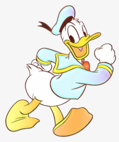 Donald Duck Transparent And Daisy Daffy Mickey Mouse - Cartoon, HD Png Download, Transparent PNG