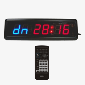 6-digit Led Digital Countdown Wall Clock, HD Png Download, Transparent PNG