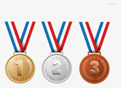 Gold Silver And Bronze Medals Png Transparent Image - Gold Silver Bronze Medal Transparent, Png Download, Transparent PNG