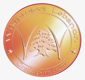 Wikiproject Lebanon Bronze Medal - Coin, HD Png Download, Transparent PNG