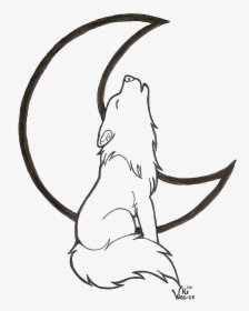 Wolves Transparent Artwork - Cute Baby Wolf Drawing, HD Png Download, Transparent PNG