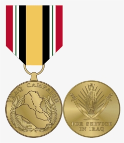 Medal,gold Medal,bronze Medal,silver Accessory - Iraq Campaign Medal, HD Png Download, Transparent PNG