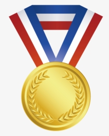 Gold Medal Png - Olympic Gold Medal Clipart, Transparent Png, Transparent PNG