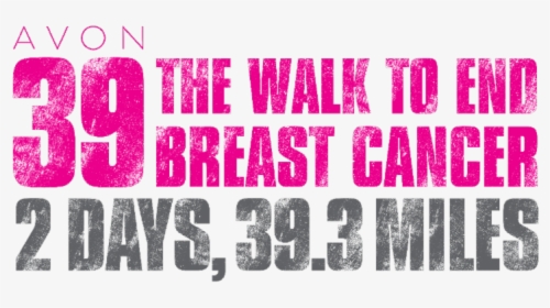 Breast Cancer Walk - Avon 39, HD Png Download, Transparent PNG