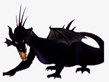 Sleeping Beauty Clipart Maleficent Dragon - Maleficent Dragon Kingdom Hearts, HD Png Download, Transparent PNG