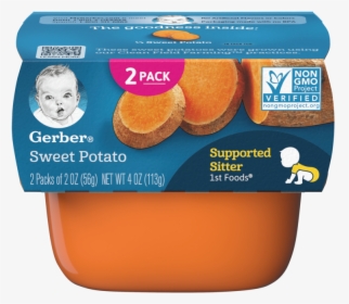1st Foods Sweet Potato - Gerber Stage 1 Foods, HD Png Download, Transparent PNG