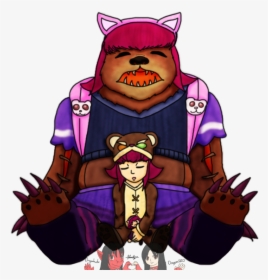 Reverse Annie Sleeping - Cartoon, HD Png Download, Transparent PNG