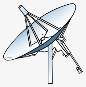 Transparent Antenna Vector Png - Satellite Dish Clip Art, Png Download, Transparent PNG