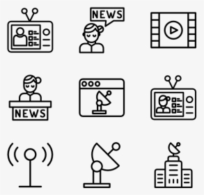 News - Web Hosting Icons, HD Png Download, Transparent PNG