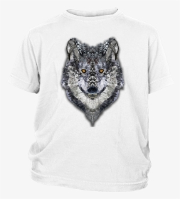 Lone Wolf Youth Tee - Autism Awareness Shirts Kids, HD Png Download, Transparent PNG
