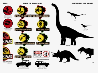 Transparent Jurassic Park Clipart - Jurassic Park Dinosaur Logos, HD Png Download, Transparent PNG