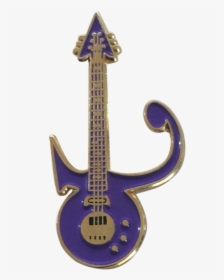 Prince Guitar Pin - Electric Guitar, HD Png Download, Transparent PNG