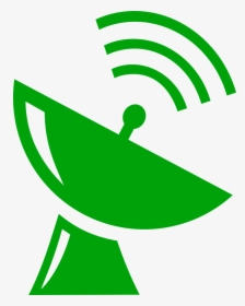 Satellite Clipart Satellite Receiver For Free Download - Satellite Dish Logo, HD Png Download, Transparent PNG
