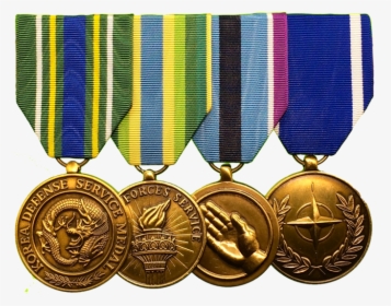 Medal Mounting, Large Medals, Usaf, Bottom Row - Gold Medal, HD Png Download, Transparent PNG