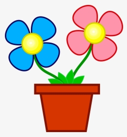 Transparent Flores Em Png - Vase With Flower Clipart, Png Download, Transparent PNG