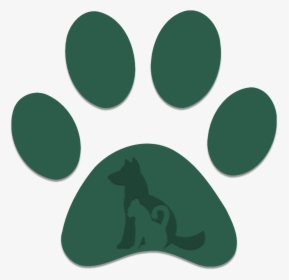 Join Us For A Ribbon Cutting On Thursday, July 19th - Dark Green Paw Print, HD Png Download, Transparent PNG