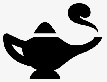 Genie Lamp Icon Free - Genie Lamp Vector Free, HD Png Download, Transparent PNG