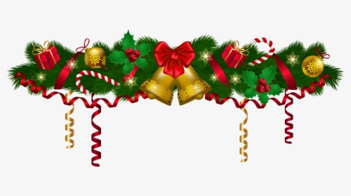Clip Art Black And - Christmas Wreath Images Png, Transparent Png, Transparent PNG