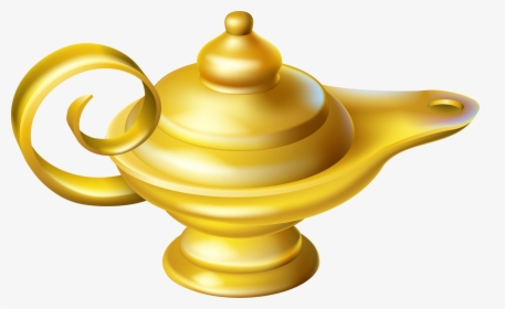 Lampara De Aladino Png - Djinni Oil Lamp, Transparent Png, Transparent PNG