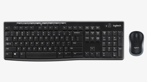 Wireless Combo Mk270 - Usb Keyboard And Mouse, HD Png Download, Transparent PNG