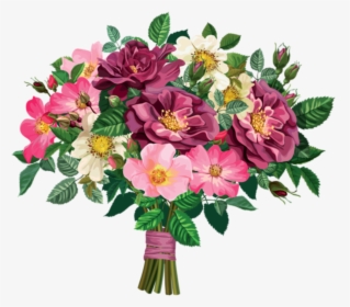 Buque De Flores Coloridas - Transparent Background Flower Bouquet Png, Png Download, Transparent PNG
