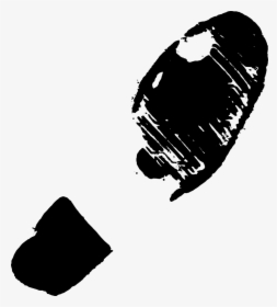 Transparent Shoe Prints Clipart - Shoe Footprint, HD Png Download, Transparent PNG